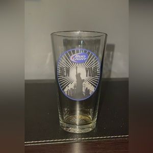 New York Bud Light 12oz Glass